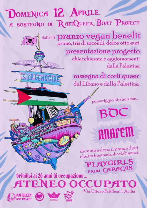 Benefit RafiQueer Boat Project
