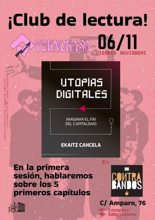 Club de Lectura: Utopías Digitales - Imaginar el fin del capitalismo