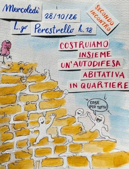 Costruiamo insieme un'autodifesa abitativa in quartiere