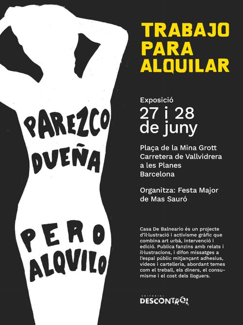 'Trabajo para alquilar', una exposició de l'obra de Casa De Balneario