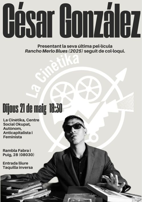 Cinefòrum amb el director César González: "Rancho Merlo Blues"