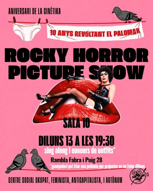 The Rocky Horror Picture Show singalong + concurs de conjunts