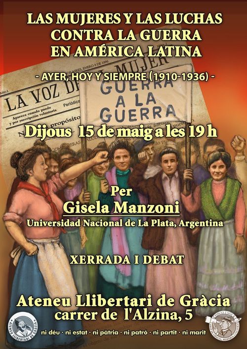 Las mujeres y las luchas contra la guerra en América Latina
