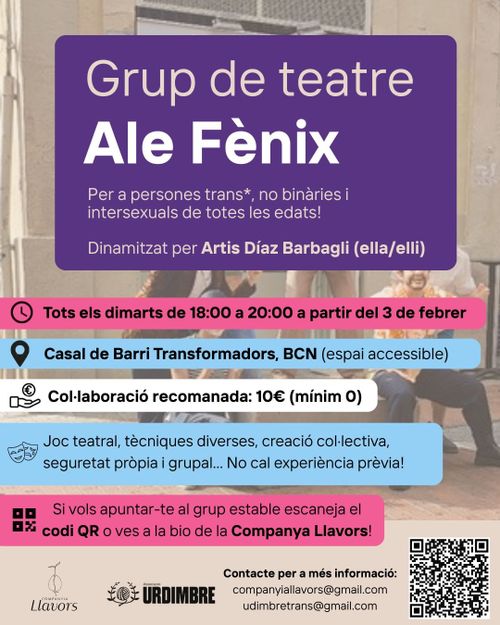 🐦‍🔥 Grup de Teatre Ale Fènix 🏳️‍⚧️