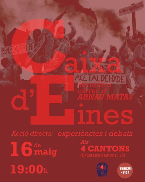 Xerrada “Caixa d’eines per desobeir. Acció directa, experiències i debats”