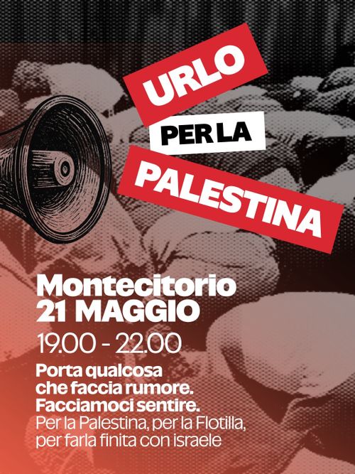 URLO PER LA PALESTINA