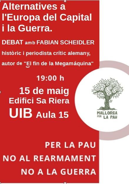 ALTERNATIVES A L'EUROPA DEL CAPITAL I LA GUERRA