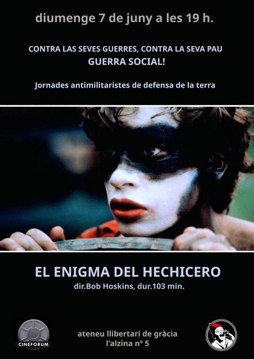 cinema: "El enigma del hechicero" (1988) dir.Bob Hoskins