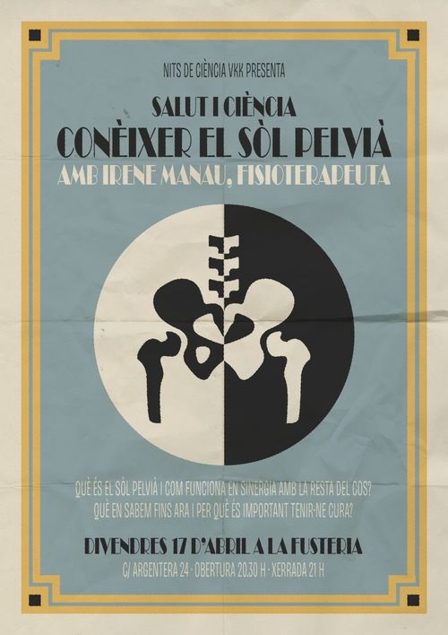 🌜🩻 Nits de Ciència a VKK: "Salut i ciència: Conèixer el sòl pelvià"