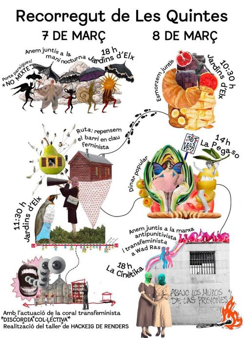 🔥8M transfeminista a Sant Andreu i Sagrera🔥