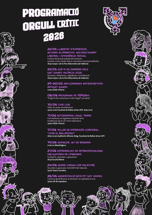 Programació Orgull Crític 2026