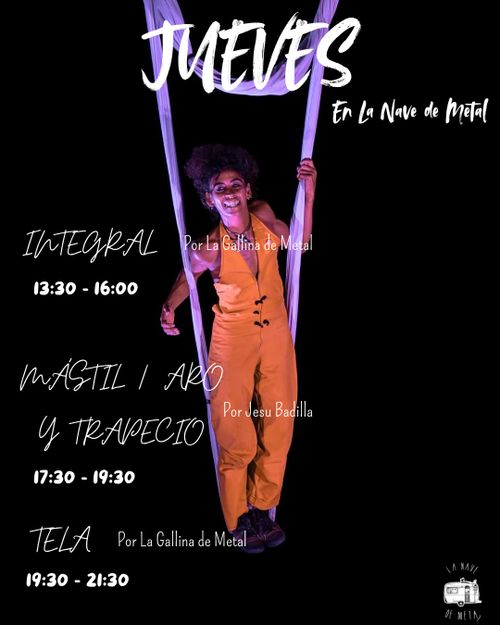 Clases (Circo, Mástil, Aro, Trapecio y Tela)
