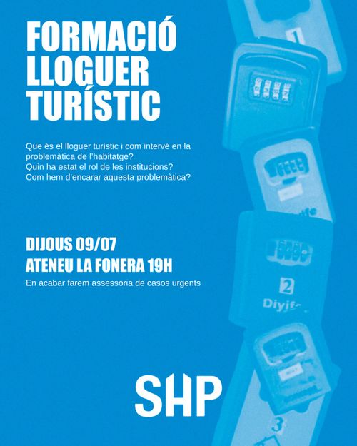 Formació lloguer turístic