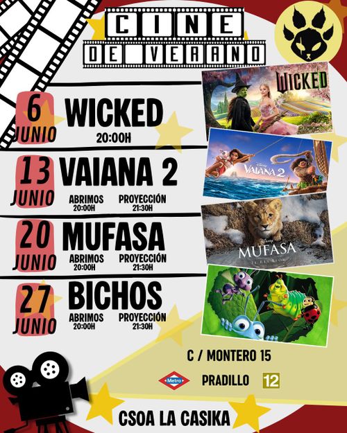 Cine de Verano en La Casika 