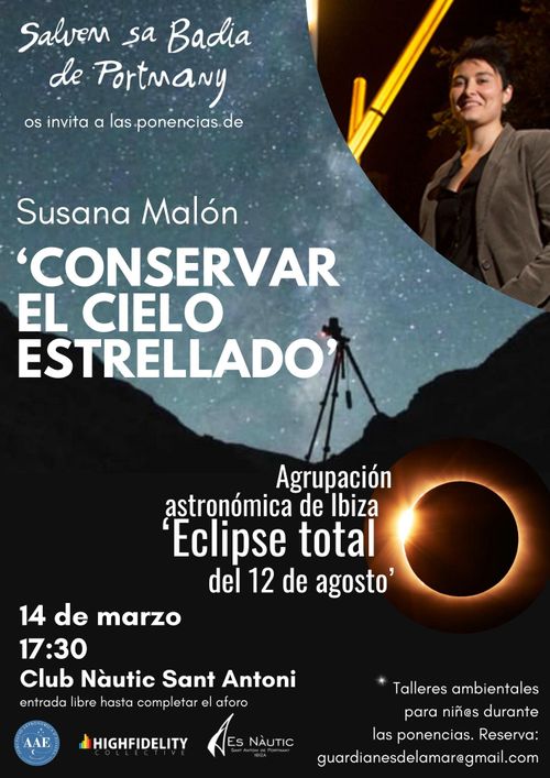 Xerrades: Contaminació Lumínica i Eclipse total del 12 d'agost