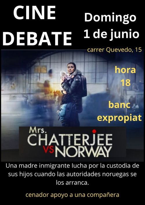Cinefòrum y cenador del colectivo Criando Alianzas 