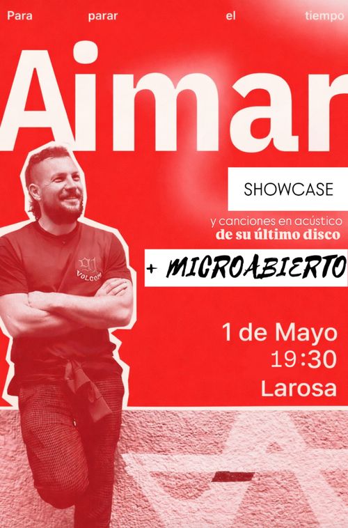 Aimar. ShowCase del disco + Micro abierto