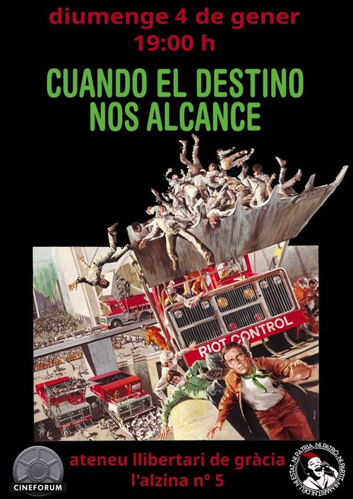 cineforum: "Cuando el destino nos alcance" ("Soylent green"), 1973 dir.Richard Fleischer,