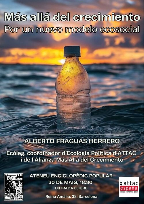 Más allá del crecimiento. Por un nuevo modelo ecosocial