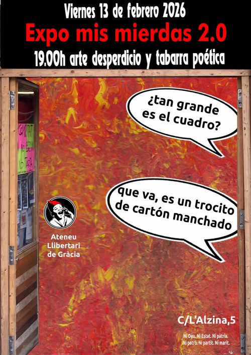 Inauguració expo "MIS MIERDAS 2.0, arte desperdicio"