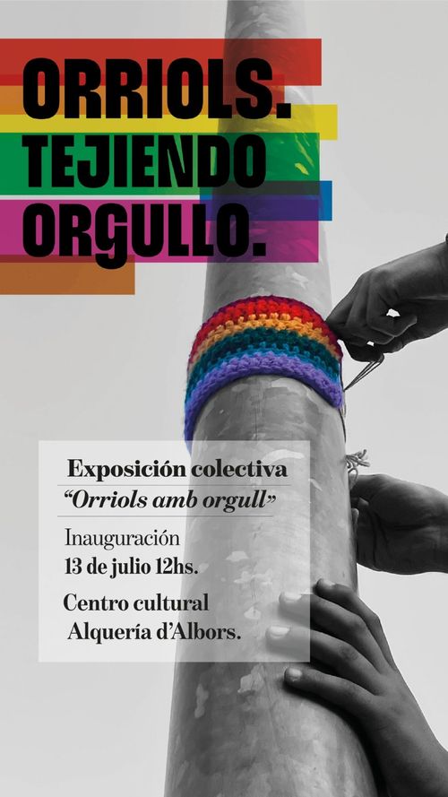 Inauguración exposición colectiva "Orriols amb Orgull"