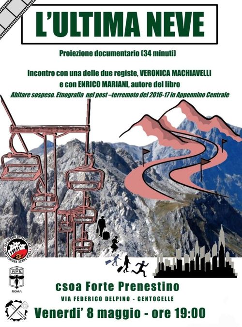 "L'ultima neve". Proiezione documentario.