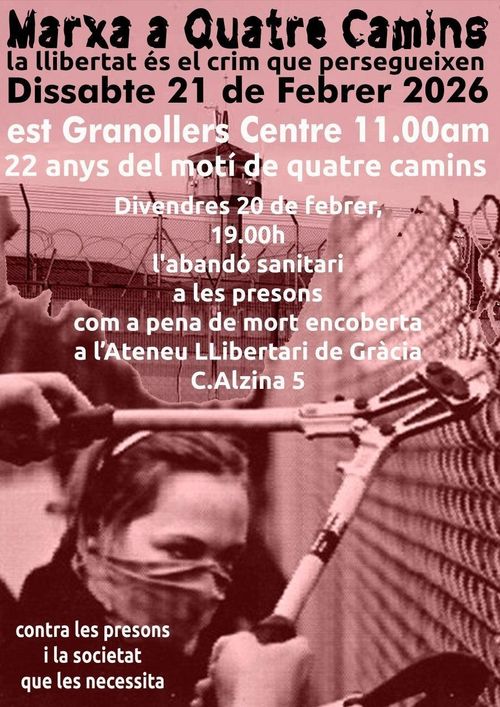 MARXA A QUATRE CAMINS