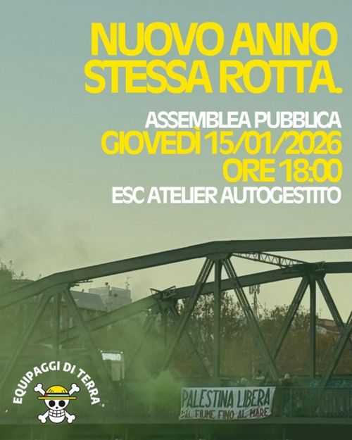 Nuovo Anno Stessa Rotta - Assemblea Pubblica