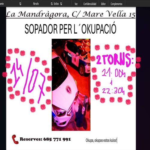 Sopador per l'okupació